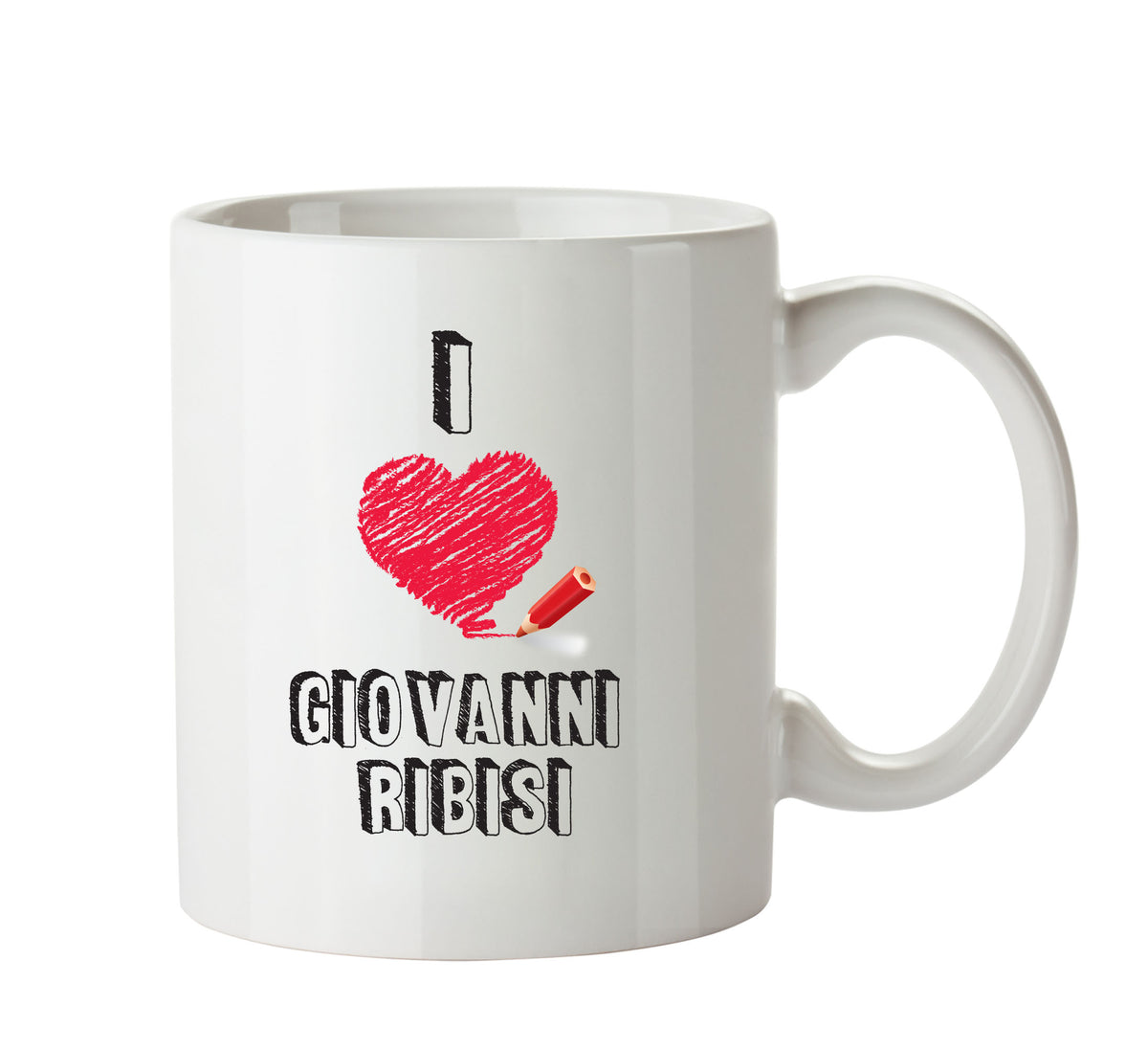 I Love Giovanni Ribisi Celebrity Mug Office Mug – printed mug product image 1