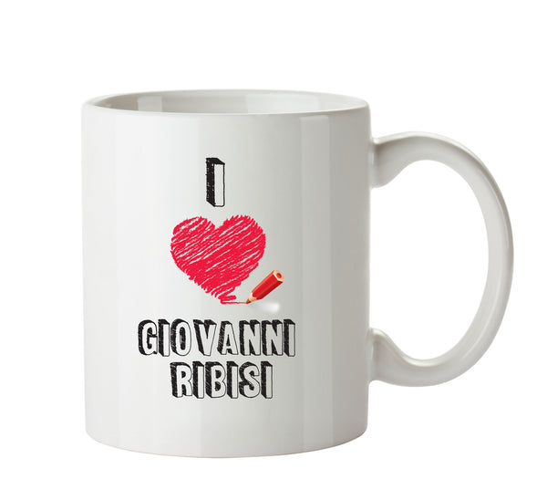 I Love Giovanni Ribisi Celebrity Mug Office Mug – printed mug product image 1
