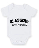 Glasgow Born and Bred Baby Grow Bodysuit