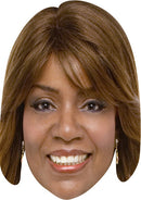 Gloria Gaynor Celebrity Face Mask Fancy Dress Cardboard Costume Mask