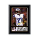 Glover Quin 2 Limited Edition Football Signed Print - American Footballer