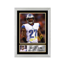 Glover Quin 2 Limited Edition Football Signed Print - American Footballer