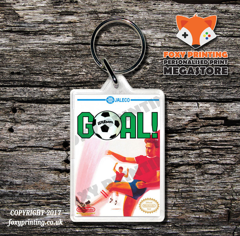 GILLIGANS ISLAND Retro NES Game Cover Art Gaming Keyring