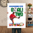Goal Two Retro GAME INSPIRED THEME Nintendo NES Gaming A4 A3 A2 Or A1 Poster Art 262