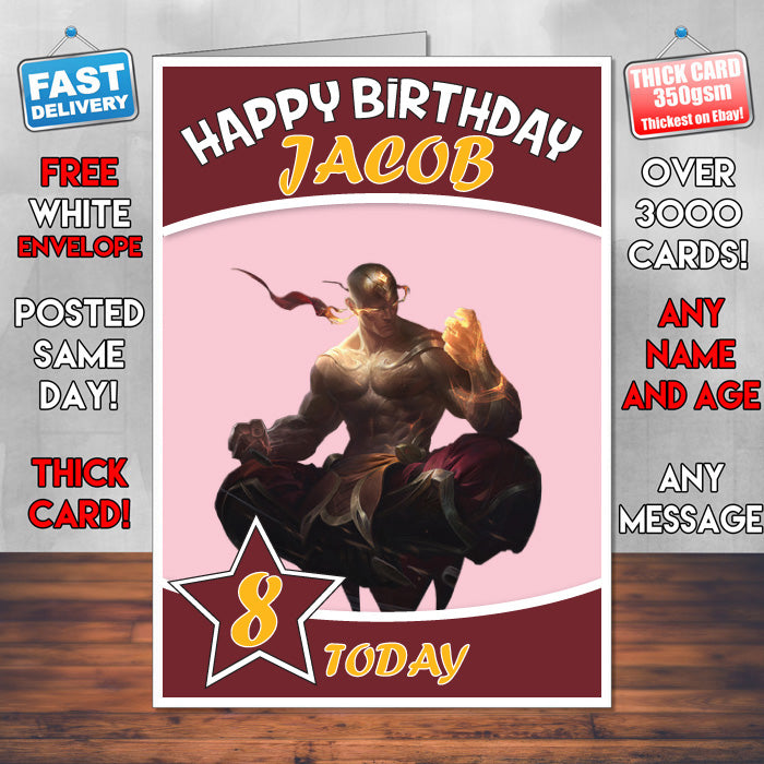 Personalised Birthday Card