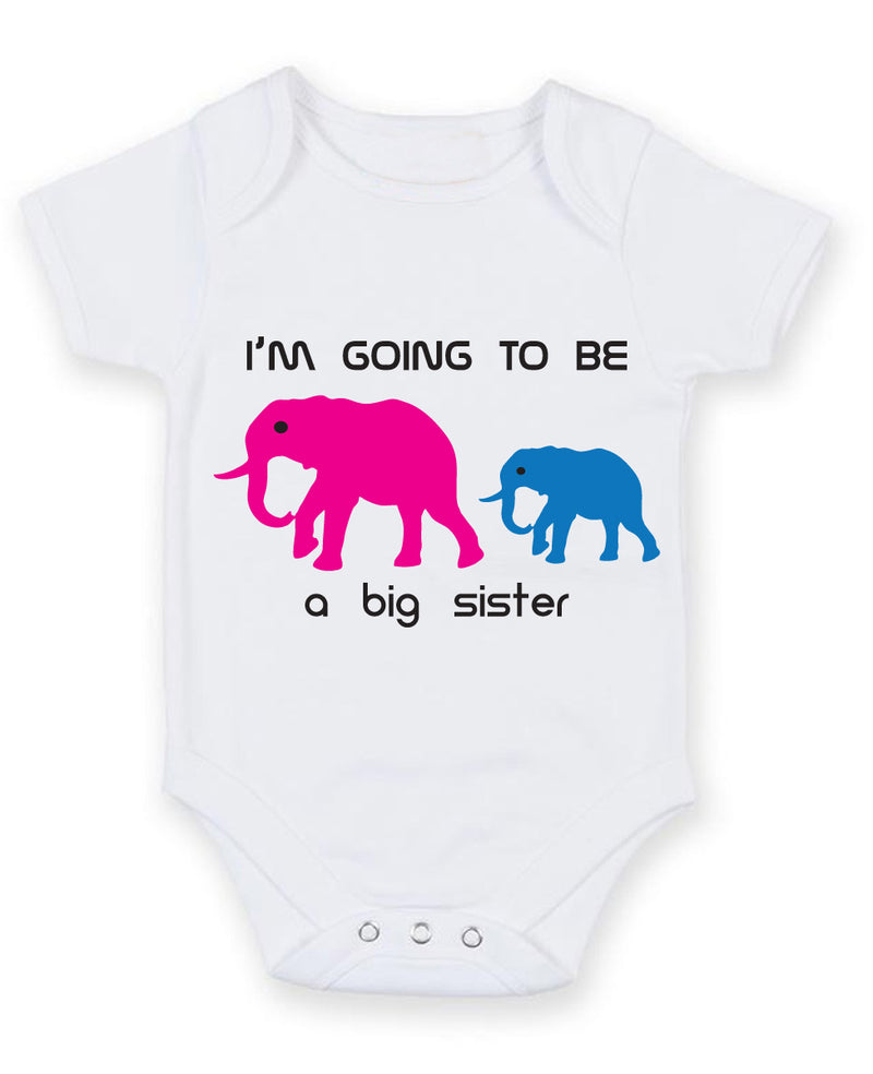 Going to be a Big Sister Baby Grow Bodysuit