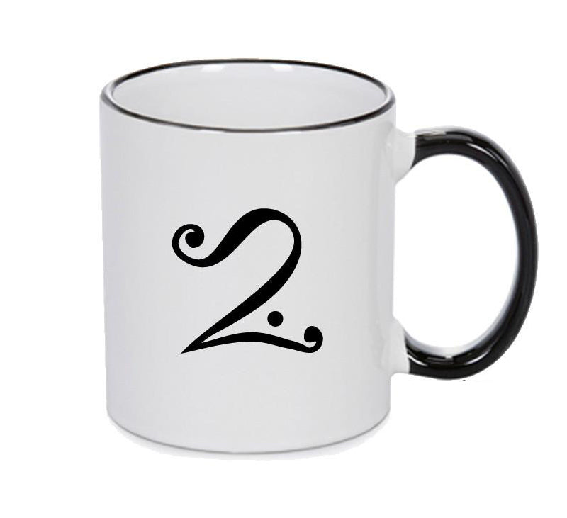 Gold 5 Black Handle Alchemy Mug GOTHIC GOTH HORROR STARS HORROSCOPE BLACK MAGIC MUG