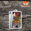 Golden Nugget Casino Retro Gaming Keyring