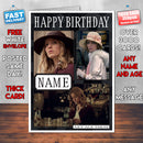 Grace Burgess Personalised Peaky Blinders INSPIRED Birthday Card New 2017