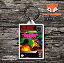 Gradius 3 Game Inspired Retro Gaming Keyring
