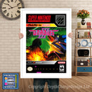 Gradius 3 Super Nintendo GAME INSPIRED THEME Retro Gaming Poster A4 A3 A2 Or A1