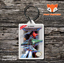 Gotcha Retro NES Game Cover Art Gaming Keyring