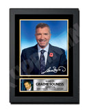 Graeme Souness 2 Limited Edition Football Player Signed Print - Football