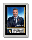 Graeme Souness 2 Limited Edition Football Player Signed Print - Football