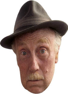 Grandad Trotter Face Mask – Fancy Dress Cardboard Costume Mask