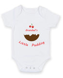 Grandad's Little Pudding Baby Grow Bodysuit