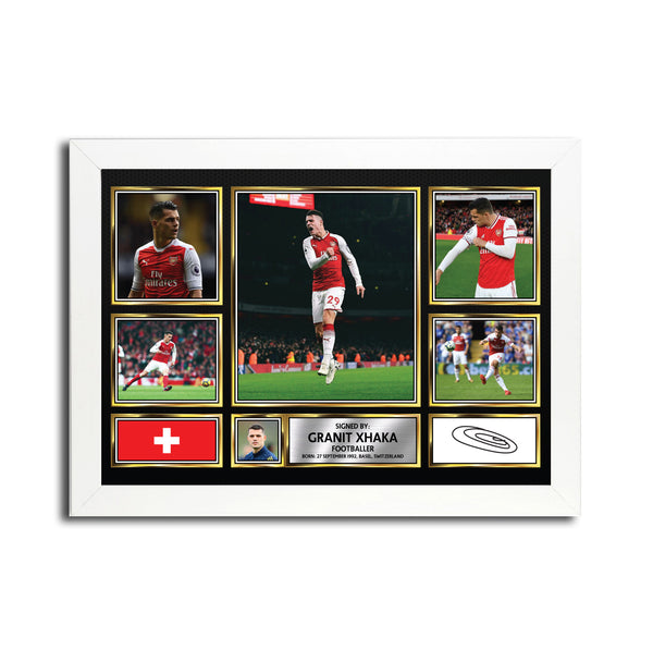 Granit Xhaka MC15965 Printed Signature Football Poster
