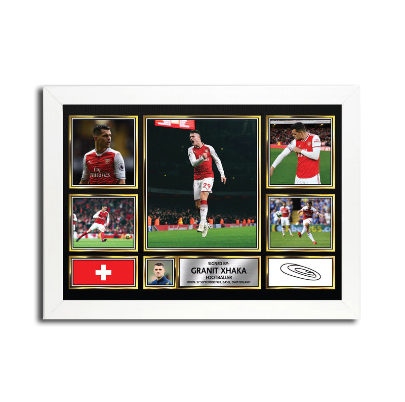 Granit Xhaka MC15965 Autographed Football Poster