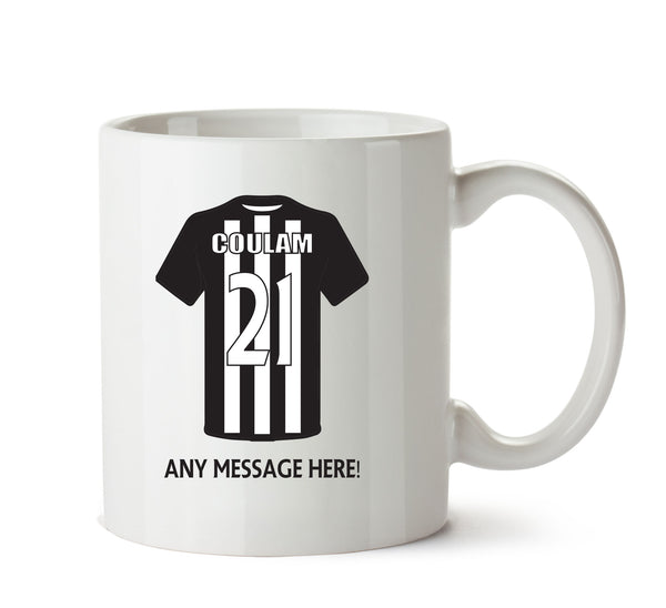 Grimsby Town INSPIRED Football Team Mug Personalised Mug – printed mug product image 1