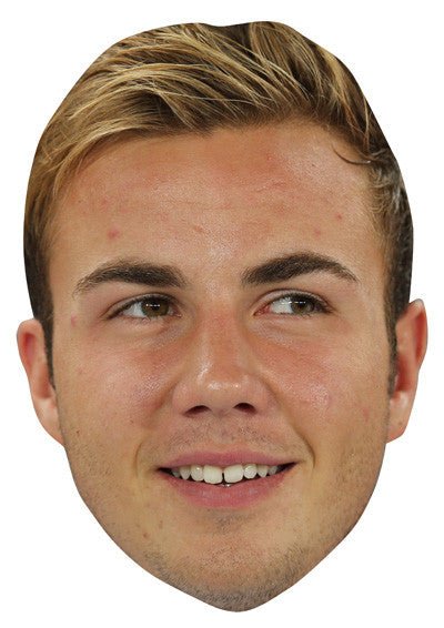 Gotze FOOTBALL 2018 Celebrity Face Mask Fancy Dress Cardboard Costume Mask