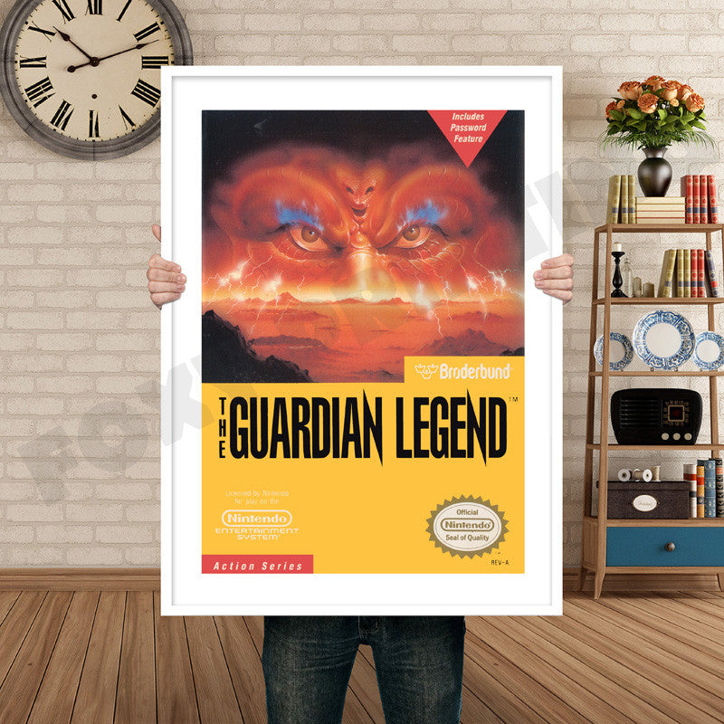 Guardian Legend Retro GAME INSPIRED THEME Nintendo NES Gaming A4 A3 A2 Or A1 Poster Art 274