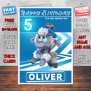 Guess With Jess 2 Style Theme Personalised Kidshows Birthday Card (SA)