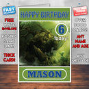 Personalised Guild Wars 2 Inspired Style Game Kids Inspired Birthday Card (SA)