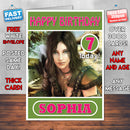 Personalised Guild Wars Da01 Inspired Style Game Kids Inspired Birthday Card (SA)