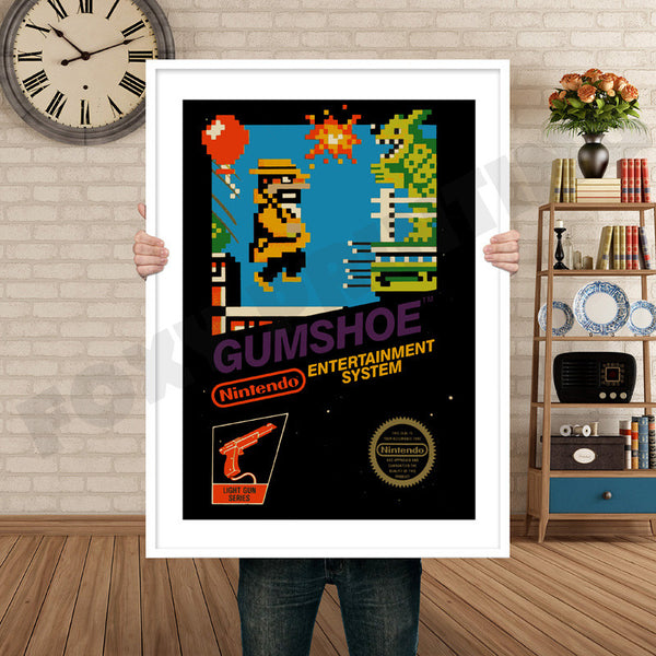 Gumshoe Retro Game Inspired Theme Nintendo NES Gaming