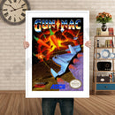 Gunnac Retro GAME INSPIRED THEME Nintendo NES Gaming A4 A3 A2 Or A1 Poster Art 277