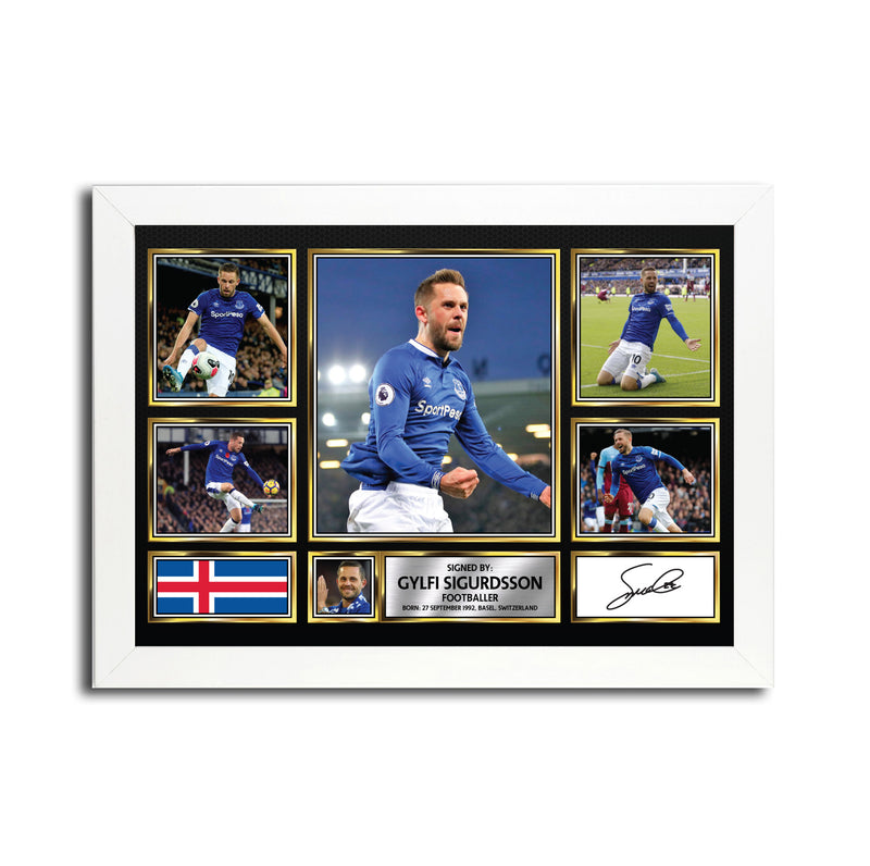 Gylfi Sigurdsson MC1597Autographed Football Poster