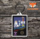 Gunnac Retro NES Game Cover Art Gaming Keyring