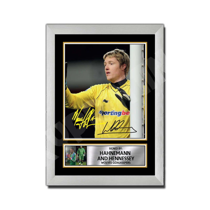 HAHNEMANN _ HENNESSEY Limited Edition Football Player Signed Print - Football