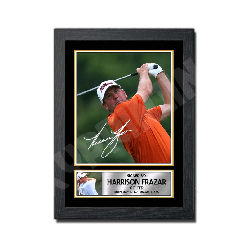 HARRISON FRAZAR Limited Edition Golfer Signed Print - Golf