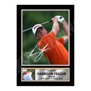 HARRISON FRAZAR Limited Edition Golfer Signed Print - Golf