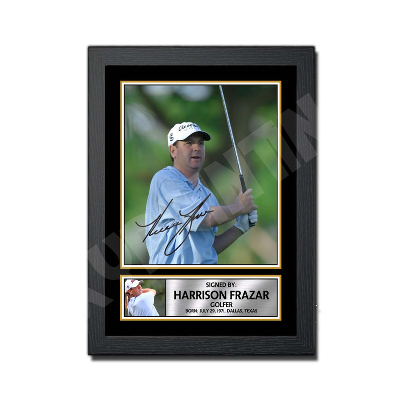 HARRISON FRAZAR 2 Limited Edition Golfer Signed Print - Golf