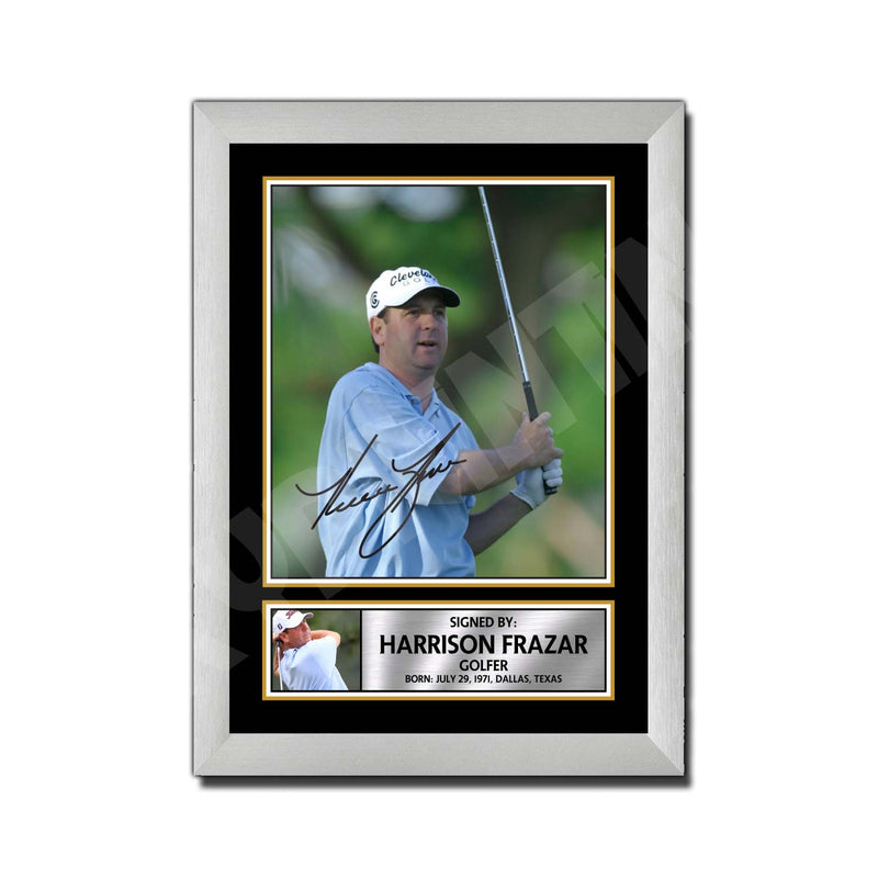 HARRISON FRAZAR 2 Limited Edition Golfer Signed Print - Golf