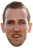 HARRY KANE JB - Footballer Fancy Dress Cardboard Celebrity Party Face Mask