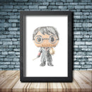 Personalised Harry Potter Word Art Poster Print - Inspired By Pop Figures
