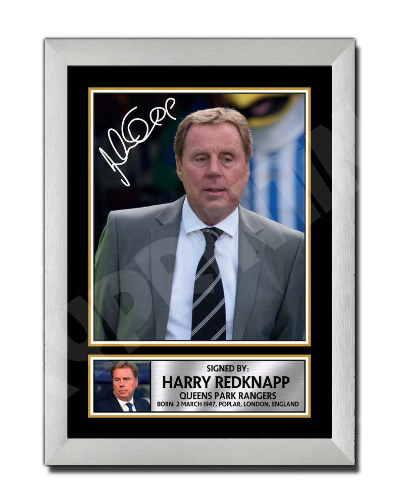 HARRY REDKNAPP 1 Limited Edition Football Player Signed Print - Football