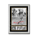 HARRY VARDON Limited Edition Golfer Signed Print - Golf