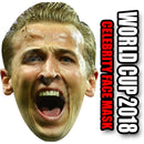 Harry Kane World Cup 2018 Final Face Mask - Celebrity Football Masks