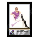 HAYLEY TURNER Limited Edition Horse Racer Signed Print - Horse Racing