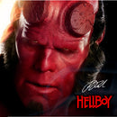 Hellboy Signed Lego Display Case - Minifigure Display Background and Frames