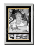 HENRY COOPER 2 Limited Edition Boxer Signed Print - Boxing