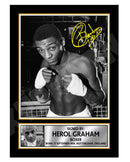 HEROL BOMBER 2 Limited Edition Boxer Signed Print - Boxing