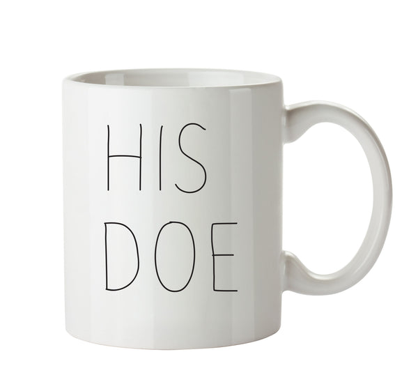 His Doe - Adult Mug – printed mug product image 1