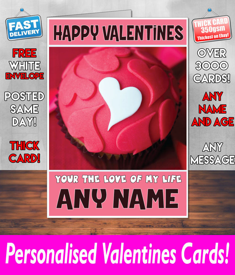 PERSONALISED HIS OR HERS Boyfriend Girlfriend Hubby Wife Lover Style KE66 Valentines Day Card