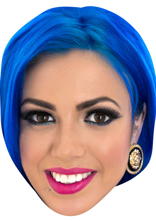 HOLLY HAGAN JB - Geordie Shore Fancy Dress Cardboard Celebrity Party Face Mask