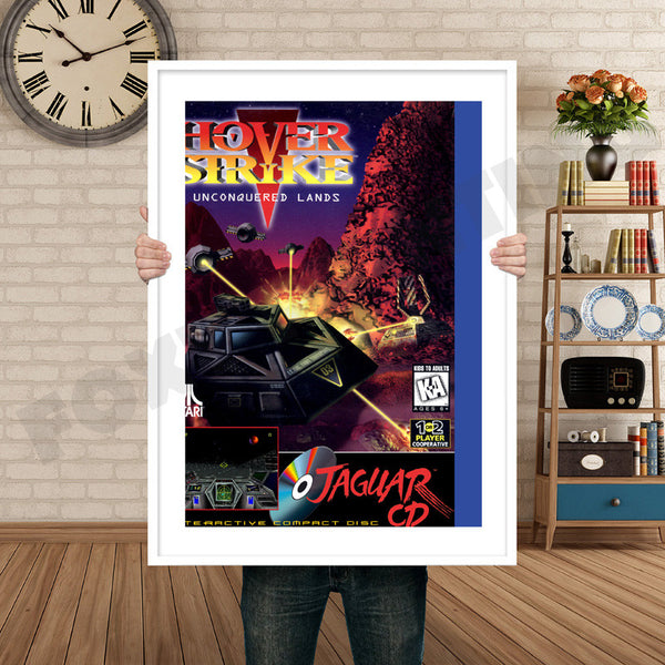 Hover Strike Jaguar CD Retro Game Inspired Theme Nintendo NES Gaming